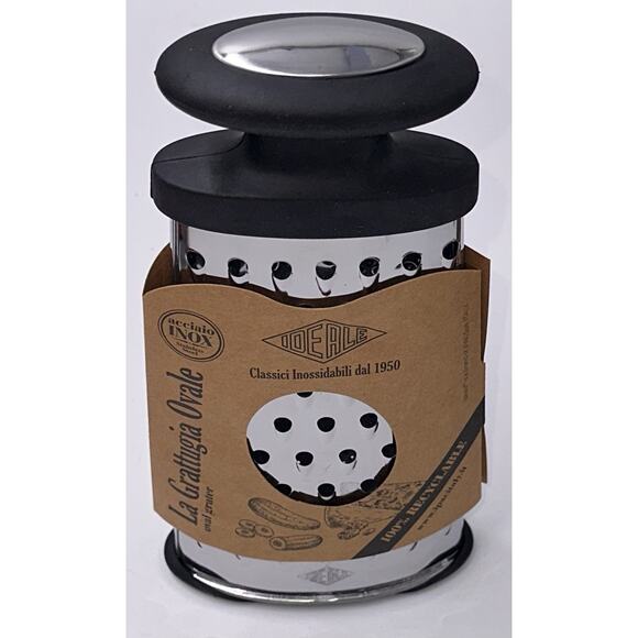 Stainless Oval Cheese Grater “Ideale La Grattugia Ovale" BRAND NEW Made In Italy - Picture 2 of 6